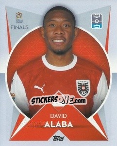 Sticker David Alaba (Austria) - The Road to UEFA Nations League Finals 2022-2023 - Topps