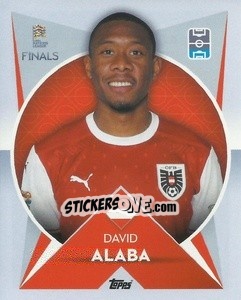 Sticker David Alaba (Austria) - The Road To Uefa Nations League Finals 2022-2023 n. 106 - Topps