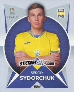 Sticker Sergiy Sydorchuk (Ukraine) - The Road To Uefa Nations League Finals 2022-2023 n. 110 - Topps