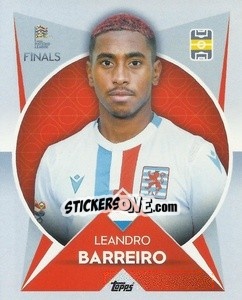 Figurina Leandro Barreiro (Luxembourg) - The Road to UEFA Nations League Finals 2022-2023 - Topps