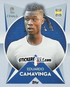 Sticker Eduardo Camavinga (France) - The Road to UEFA Nations League Finals 2022-2023 - Topps