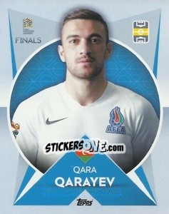 Figurina Qara Qarayev (Azerbaijan) - The Road to UEFA Nations League Finals 2022-2023 - Topps