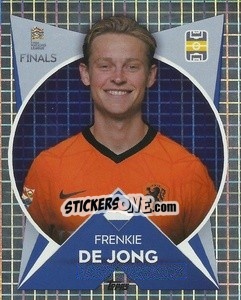 Sticker Frenkie de Jong (Netherlands) - The Road To Uefa Nations League Finals 2022-2023 n. 121 - Topps