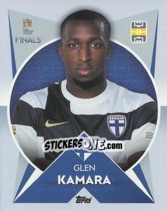 Sticker Glen Kamara (Finland) - The Road To Uefa Nations League Finals 2022-2023 n. 122 - Topps