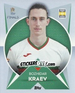 Figurina Bozhidar Kraev (Bulgaria) - The Road to UEFA Nations League Finals 2022-2023 - Topps