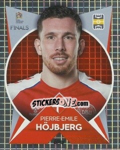 Sticker Pierre-Emile Höjbjerg (Denmark) - The Road to UEFA Nations League Finals 2022-2023 - Topps