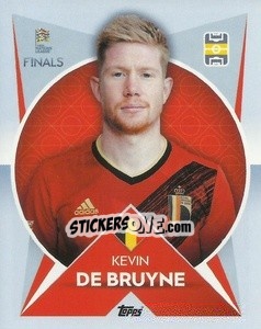 Sticker Kevin De Bruyne (Belgium) - The Road To Uefa Nations League Finals 2022-2023 n. 134 - Topps