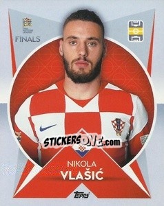 Figurina Nikola Vlašić (Croatia) - The Road to UEFA Nations League Finals 2022-2023 - Topps