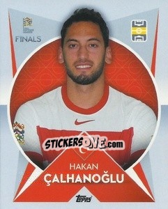 Sticker Hakan Çalhanoğlu (Turkey) - The Road To Uefa Nations League Finals 2022-2023 n. 141 - Topps