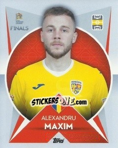 Sticker Alexandru Maxim (Romania) - The Road to UEFA Nations League Finals 2022-2023 - Topps
