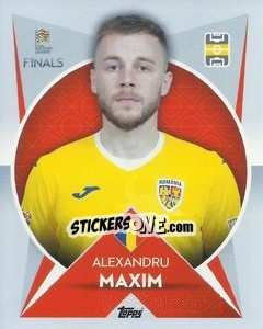 Sticker Alexandru Maxim (Romania) - The Road To Uefa Nations League Finals 2022-2023 n. 143 - Topps