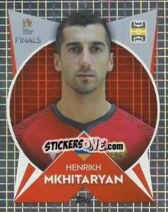 Sticker Henrikh Mkhitaryan (Armenia) - The Road To Uefa Nations League Finals 2022-2023 n. 144 - Topps