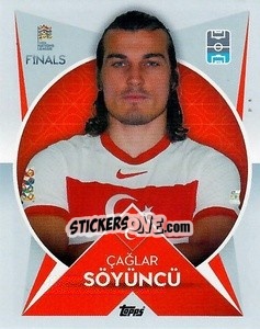 Sticker Çağlar Söyüncü (Turkey) - The Road To Uefa Nations League Finals 2022-2023 n. 151 - Topps