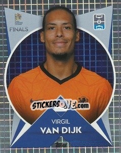 Sticker Virgil van Dijk (Netherlands) - The Road to UEFA Nations League Finals 2022-2023 - Topps