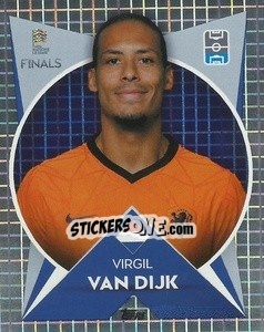 Sticker Virgil van Dijk (Netherlands) - The Road To Uefa Nations League Finals 2022-2023 n. 152 - Topps