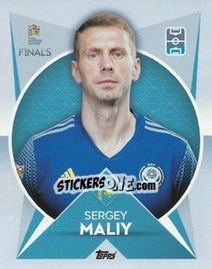 Sticker Sergey Maliy (Kazakhstan) - The Road to UEFA Nations League Finals 2022-2023 - Topps