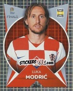 Sticker Luka Modrić (Croatia) - The Road To Uefa Nations League Finals 2022-2023 n. 158 - Topps
