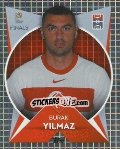 Cromo Burak Yilmaz (Turkey) - The Road to UEFA Nations League Finals 2022-2023 - Topps