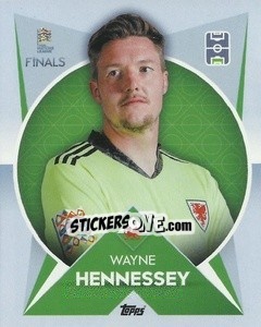 Sticker Wayne Hennessey (Wales) - The Road to UEFA Nations League Finals 2022-2023 - Topps