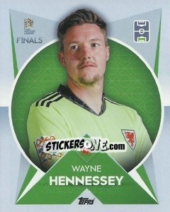 Sticker Wayne Hennessey (Wales) - The Road To Uefa Nations League Finals 2022-2023 n. 168 - Topps