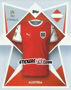 Cromo Austria - The Road to UEFA Nations League Finals 2022-2023 - Topps