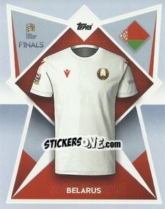 Sticker Belarus - The Road to UEFA Nations League Finals 2022-2023 - Topps