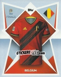 Figurina Belgium - The Road to UEFA Nations League Finals 2022-2023 - Topps
