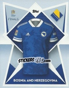 Figurina Bosnia and Herzegovina - The Road to UEFA Nations League Finals 2022-2023 - Topps