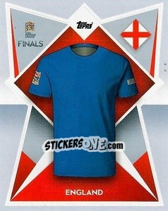Sticker England - The Road to UEFA Nations League Finals 2022-2023 - Topps
