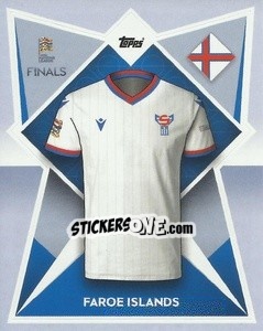 Cromo Faroe Islands - The Road to UEFA Nations League Finals 2022-2023 - Topps