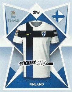 Sticker Finland - The Road to UEFA Nations League Finals 2022-2023 - Topps