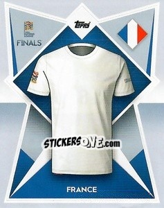 Sticker France - The Road to UEFA Nations League Finals 2022-2023 - Topps