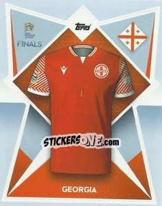 Sticker Georgia - The Road To Uefa Nations League Finals 2022-2023 n. 189 - Topps