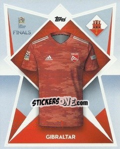 Sticker Gibraltar - The Road To Uefa Nations League Finals 2022-2023 n. 191 - Topps