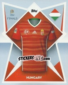 Sticker Hungary - The Road to UEFA Nations League Finals 2022-2023 - Topps