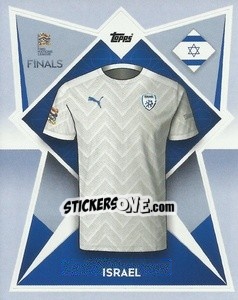 Sticker Israel - The Road to UEFA Nations League Finals 2022-2023 - Topps