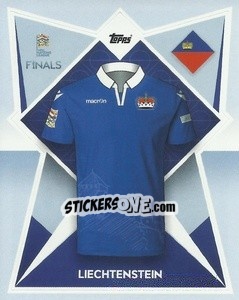 Sticker Liechtenstein - The Road To Uefa Nations League Finals 2022-2023 n. 200 - Topps