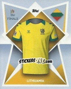 Sticker Lithuania - The Road To Uefa Nations League Finals 2022-2023 n. 201 - Topps