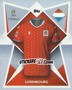 Sticker Luxembourg - The Road to UEFA Nations League Finals 2022-2023 - Topps