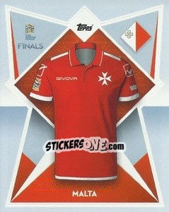 Cromo Malta - The Road To Uefa Nations League Finals 2022-2023 n. 203 - Topps