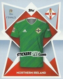 Sticker Northern Ireland - The Road to UEFA Nations League Finals 2022-2023 - Topps