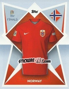 Sticker Norway - The Road to UEFA Nations League Finals 2022-2023 - Topps