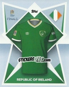 Sticker Republic of Ireland - The Road to UEFA Nations League Finals 2022-2023 - Topps