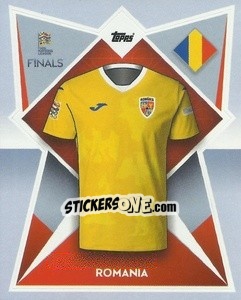 Sticker Romania - The Road to UEFA Nations League Finals 2022-2023 - Topps