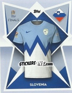 Sticker Slovenia - The Road to UEFA Nations League Finals 2022-2023 - Topps