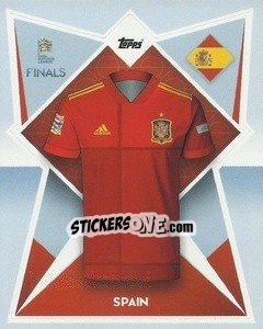 Figurina Spain - The Road to UEFA Nations League Finals 2022-2023 - Topps