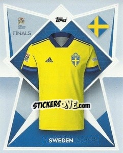Sticker Sweden - The Road to UEFA Nations League Finals 2022-2023 - Topps