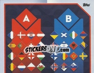 Sticker Tournament - The Road To Uefa Nations League Finals 2022-2023 n. 228 - Topps