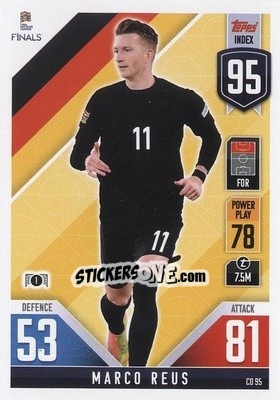 Figurina Marco Reus - The Road to UEFA Nations League Finals 2022-2023. Match Attax 101 - Topps
