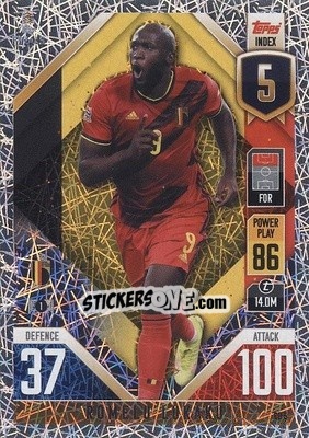 Sticker Romelu Lukaku - The Road To Uefa Nations League Finals 2022-2023. Match Attax 101 n. CD5 - Topps